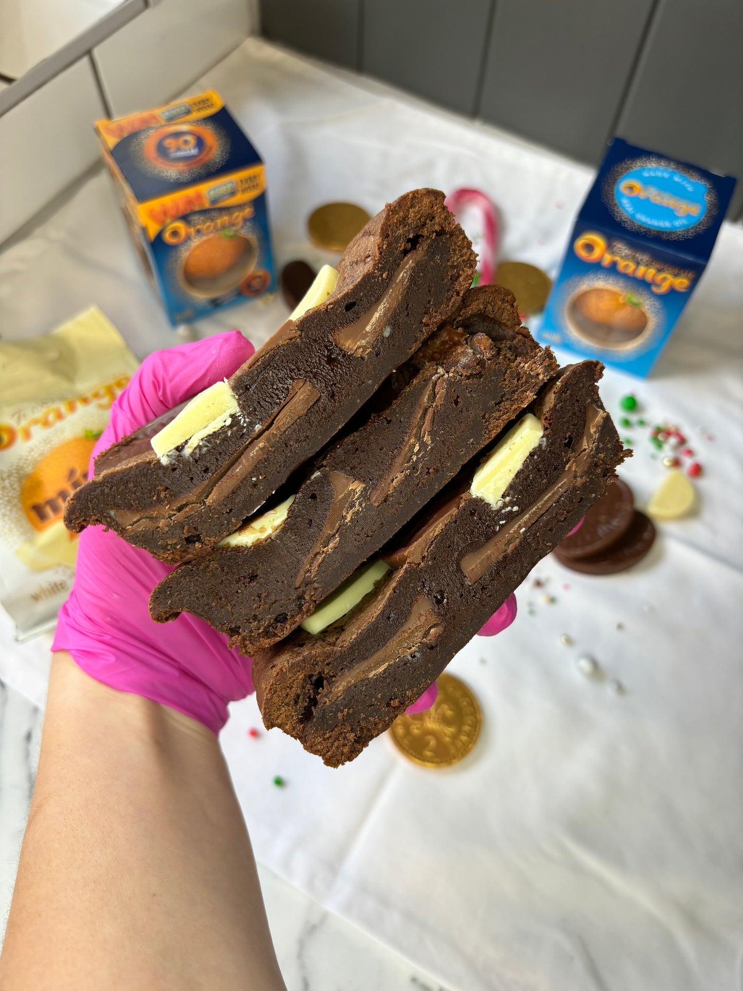 Terry's Chocolate Orange Brownie Tray