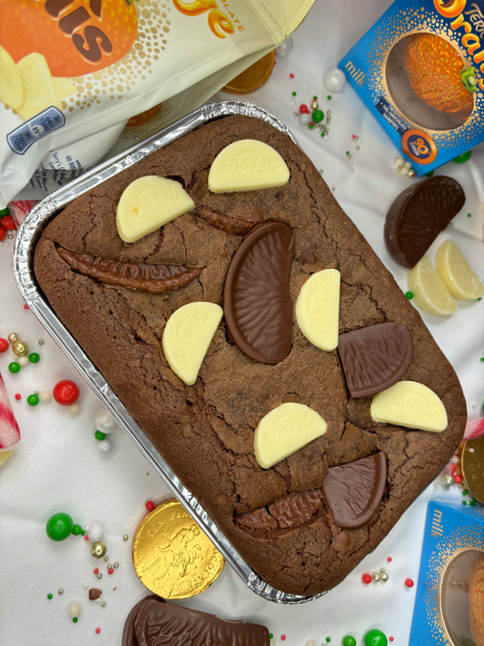 Terry's Chocolate Orange Brownie Tray