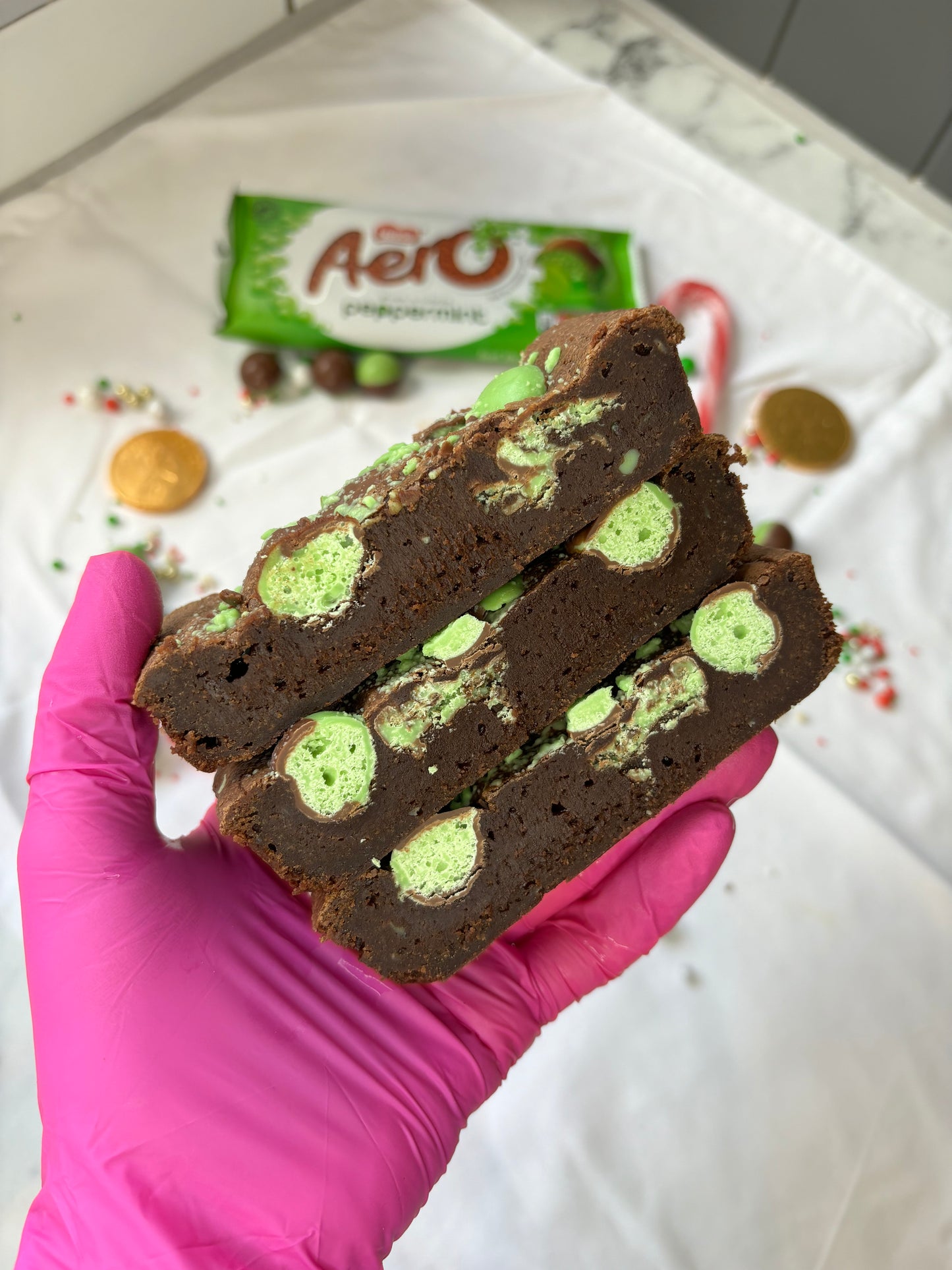 Mint Aero Brownie Tray
