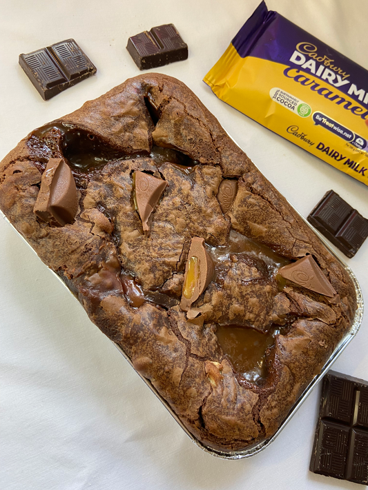 Cadbury's Caramel Brownie Tray