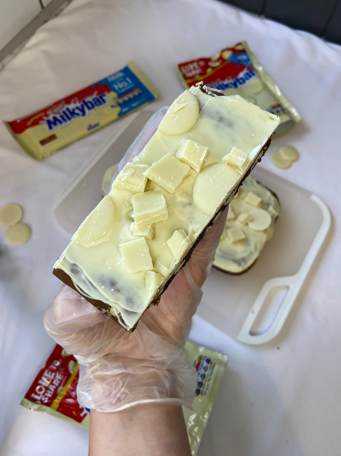 Milky Bar Brownie Tray